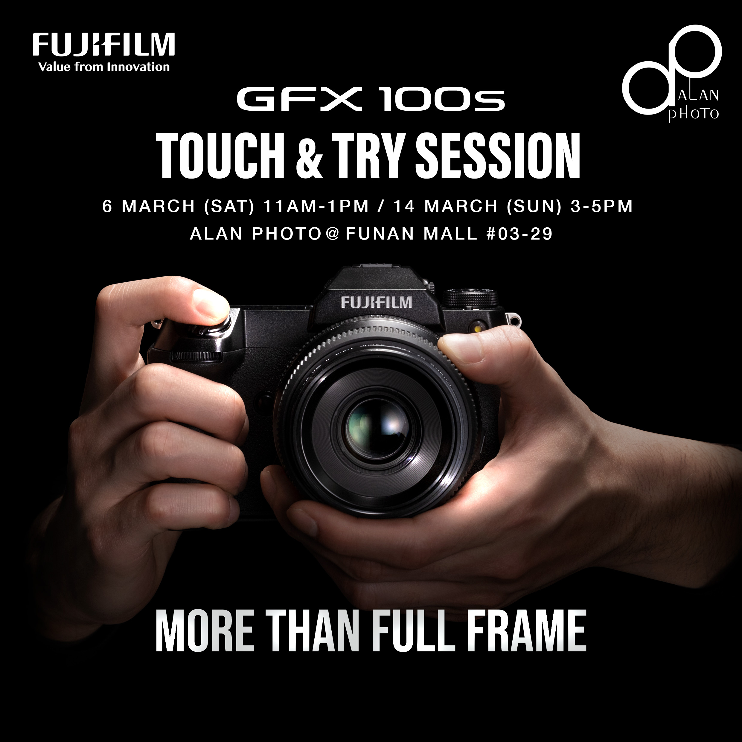 Fujifilm GFX100S | Touch & Try Session!